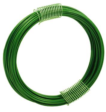 Filo Ferro Plastificato Verde 0,7-1,1 mm 20 mt. Vigor
