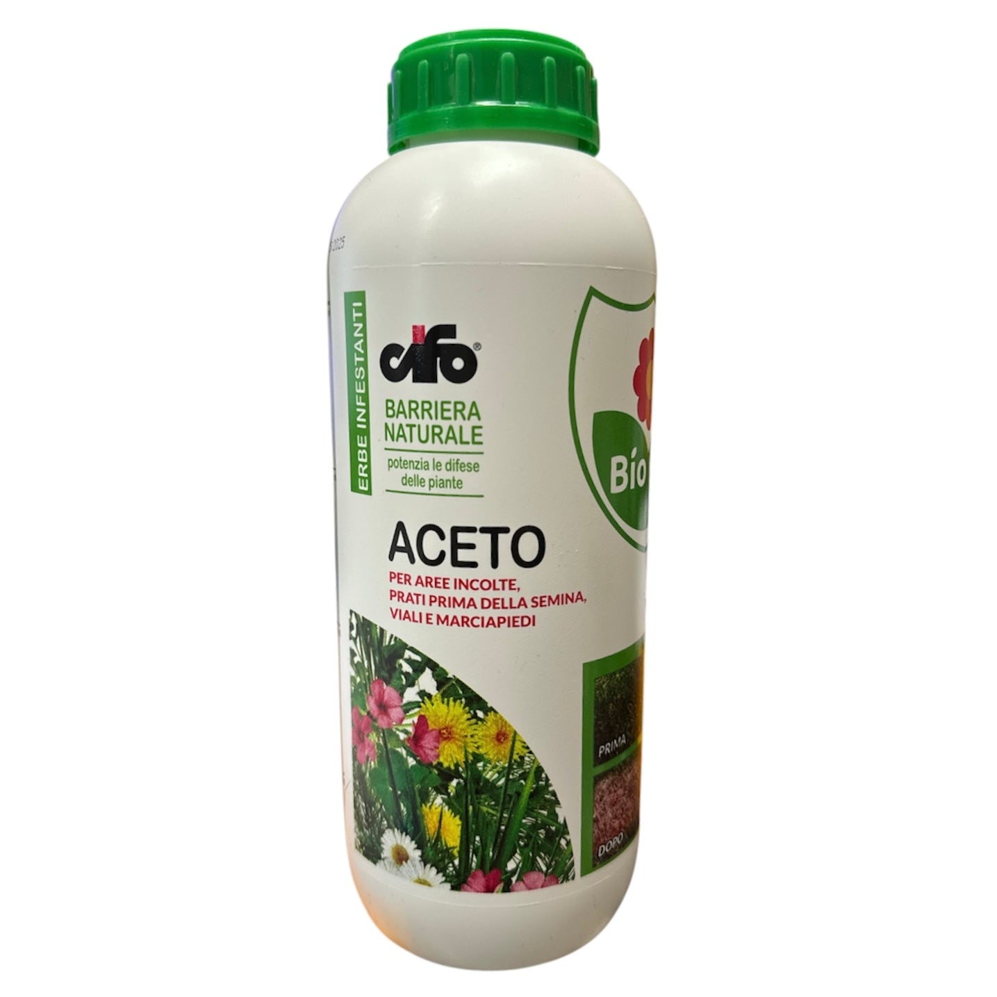 Aceto Lt.1 Erbe Infestanti Prodotto Naturale Favorisce il Collasso Strutturale dei Tessuti delle Piante Indesiderate Bio Cifo