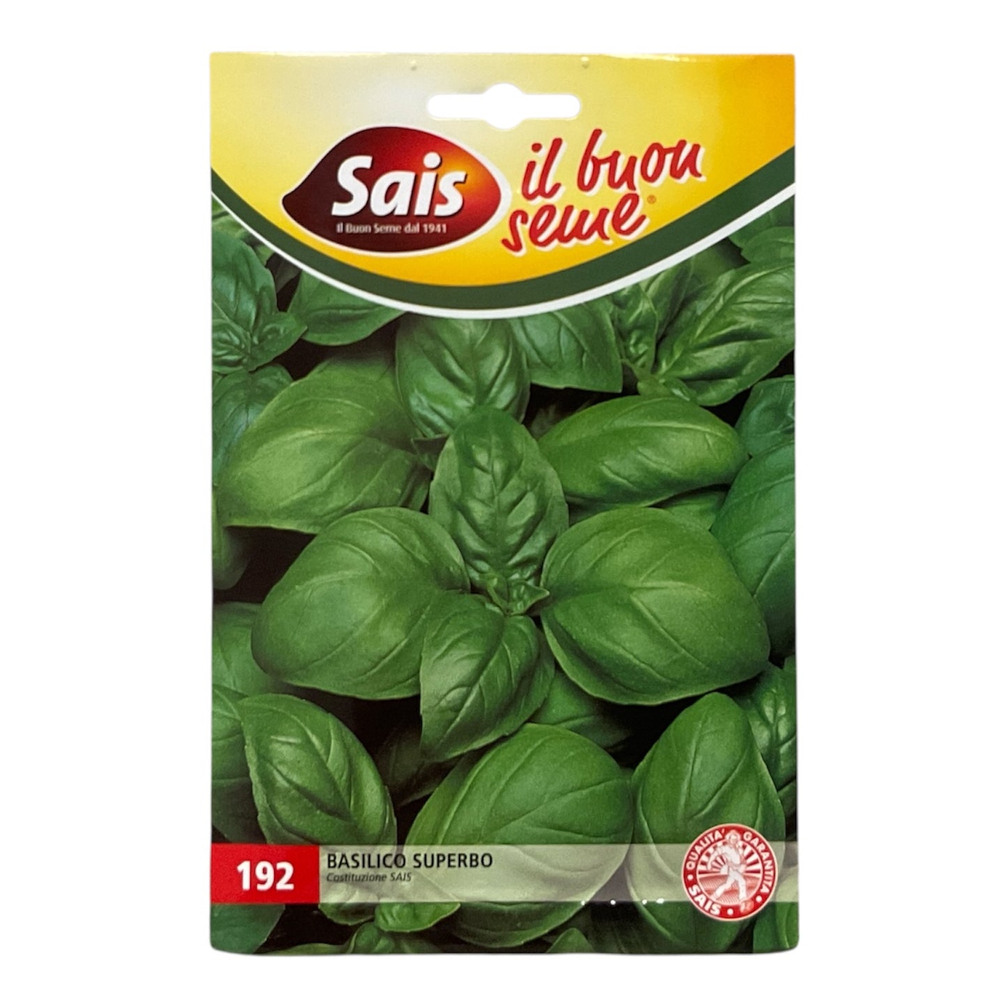 Basilico Superbo Tipo Genovese gr.10 Semi SAIS