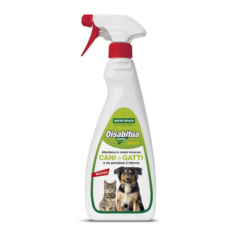 Disabitua Mayer Cane e Gatti ml 500 Allontana in Modo Innocuo Cani e Gatti Mayer
