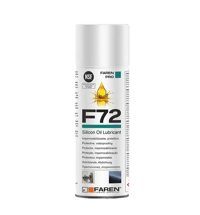 F72 Olio di Silicone ml.400 Impermeabilizzante Protettivo NSF Faren