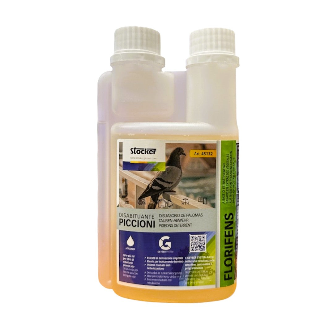 Florifens Disabituante Piccioni ml.250 A Base di Estratti Vegetali Stocker