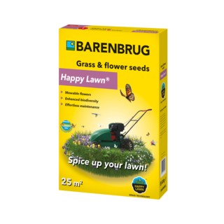 Happy Lawn Sementi Prato Fiorito Adatto al Taglio gr.500 Barenbrug