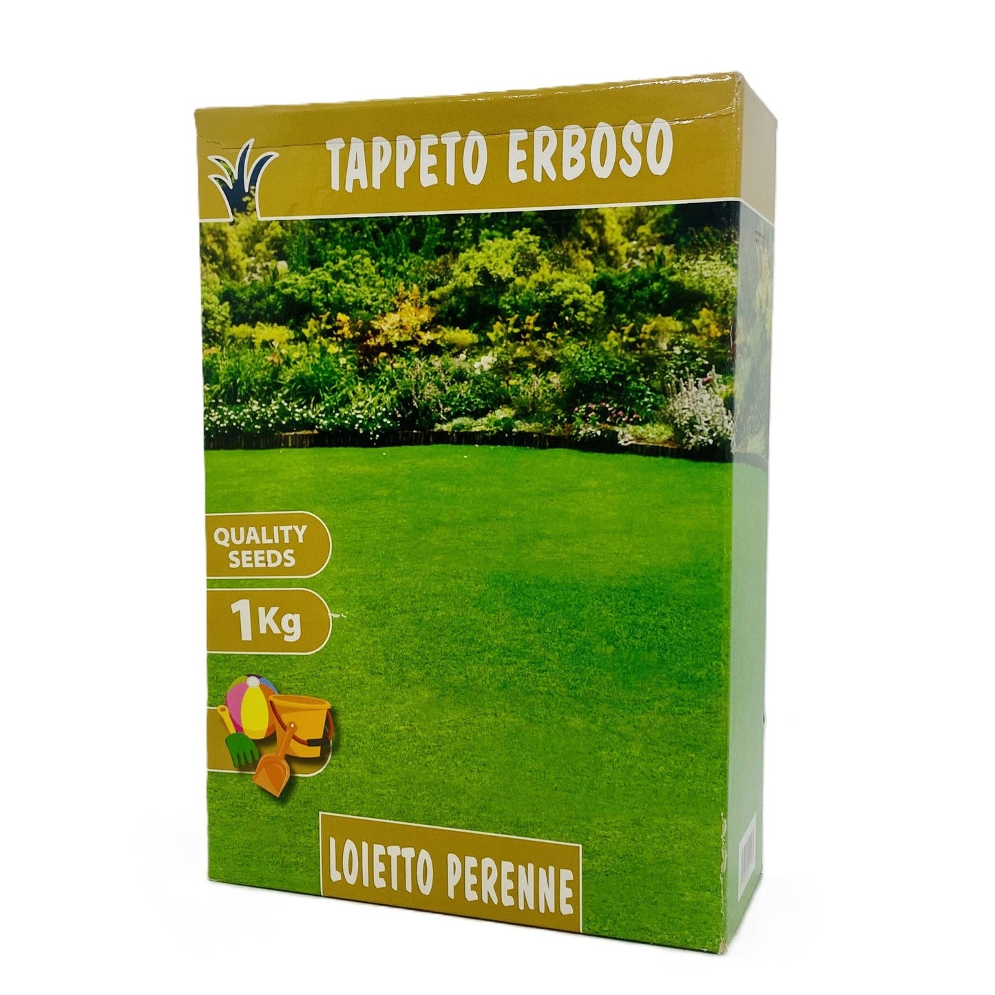 Loietto Perenne Sementi Miscuglio per Prato Kg.1 Tappeto Erboso