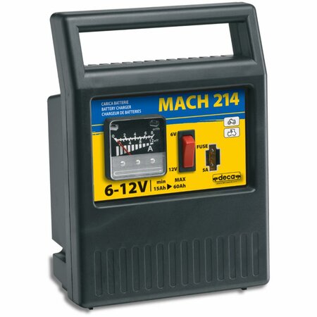 Caricabatteria Mod. Deca 6/12V Mach214