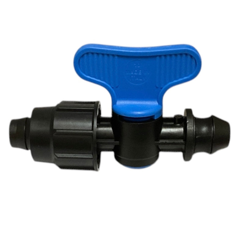 Valvola con Attacchi Raccordo Pn4 con Ghiera - Derivazione con Gommino d.20 Plast Project