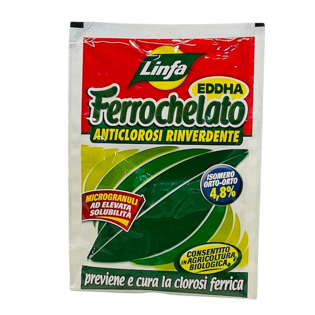 Ferrochelato Eddha gr.50 Rinverdente Bustina Microgranuli Linfa