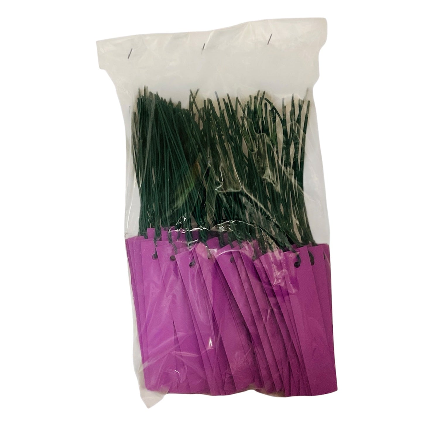 Etichette A Fascetta Con Filo dim. 8x1,8 cm. Viola cf. 100 pz. Felga Etichette