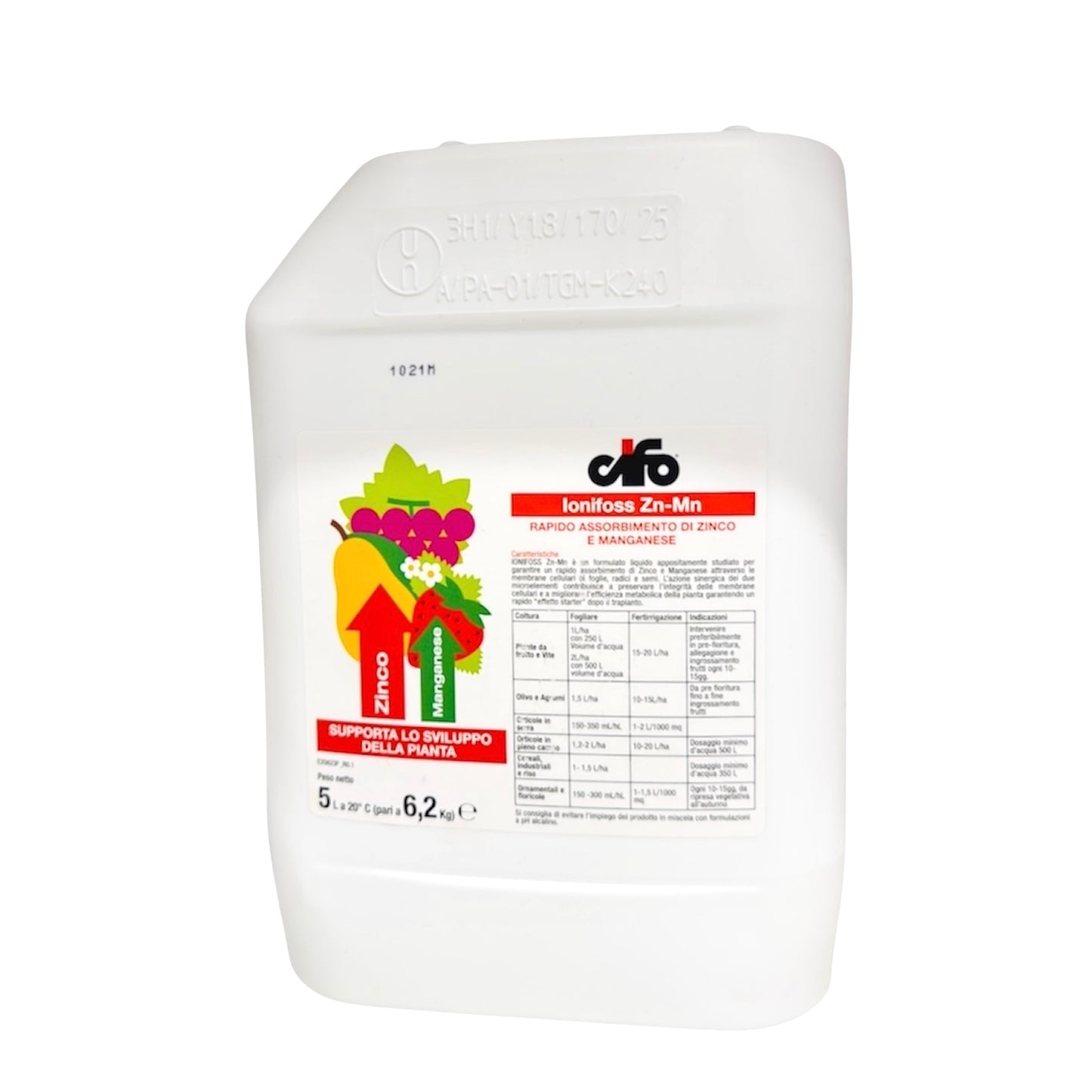 Ionifoss Zn-Mn Kg.6 Rapido Assorbimento di Zinco e Manganese Cifo