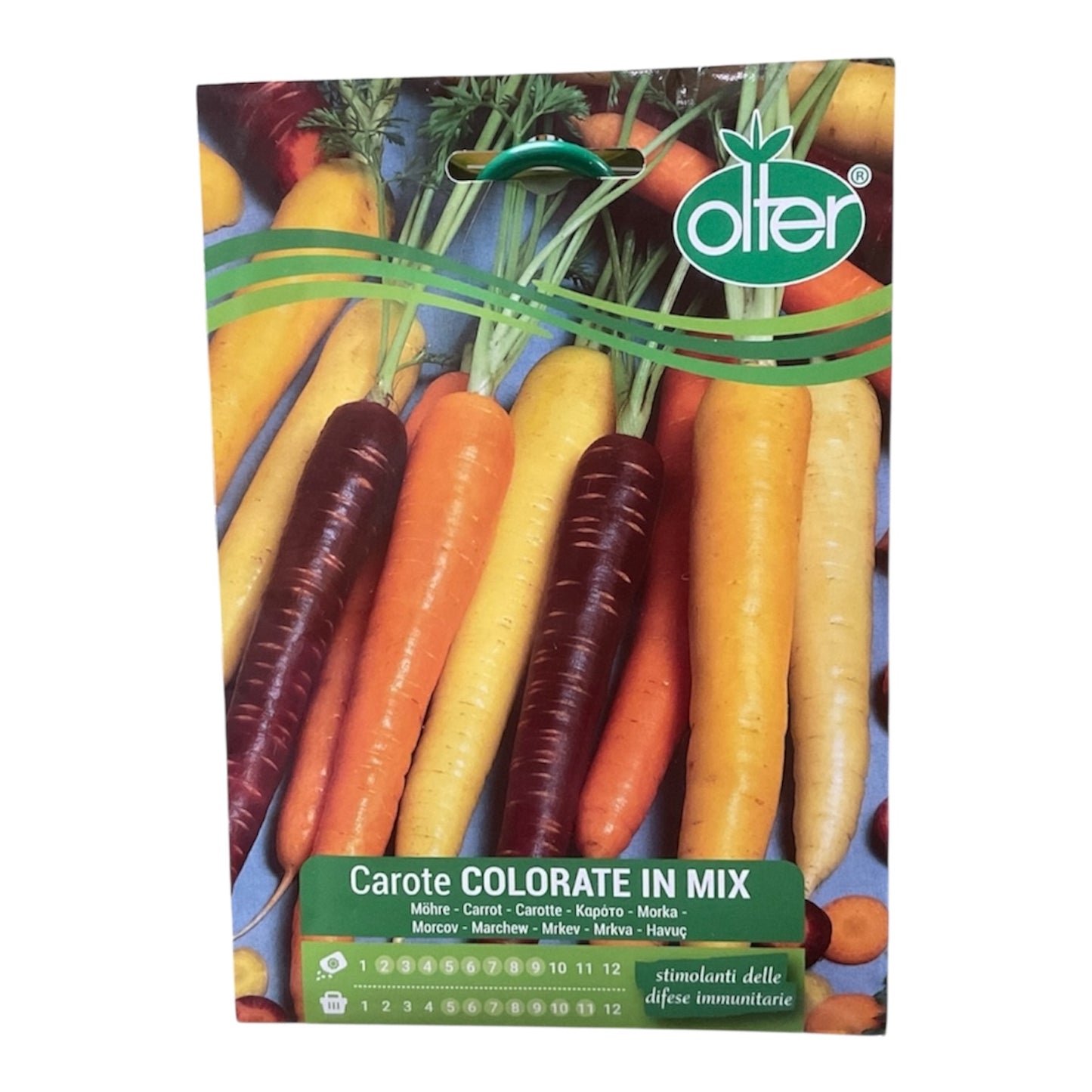 Carote Colorate in Mix Semi Olter