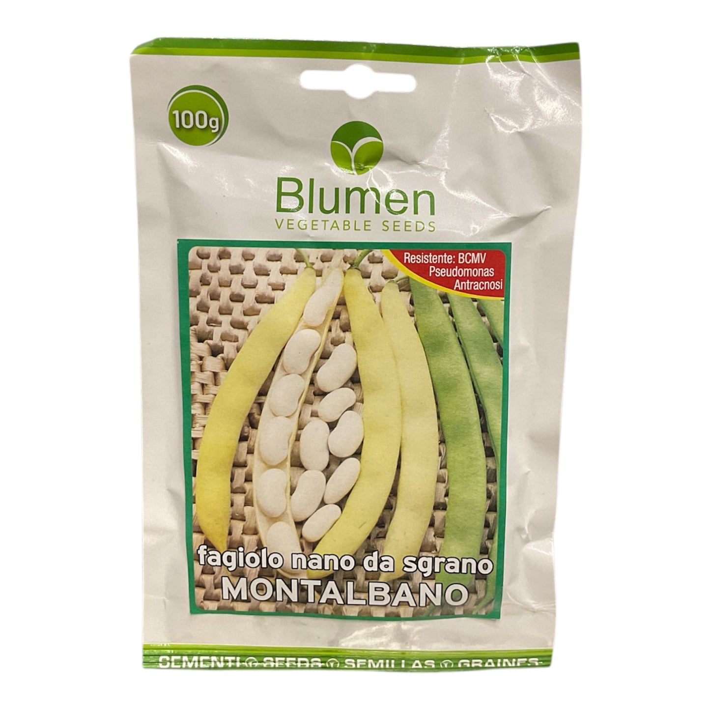 Fagiolo Nano da Sgrano Montalbano gr.100 Semi Blumen