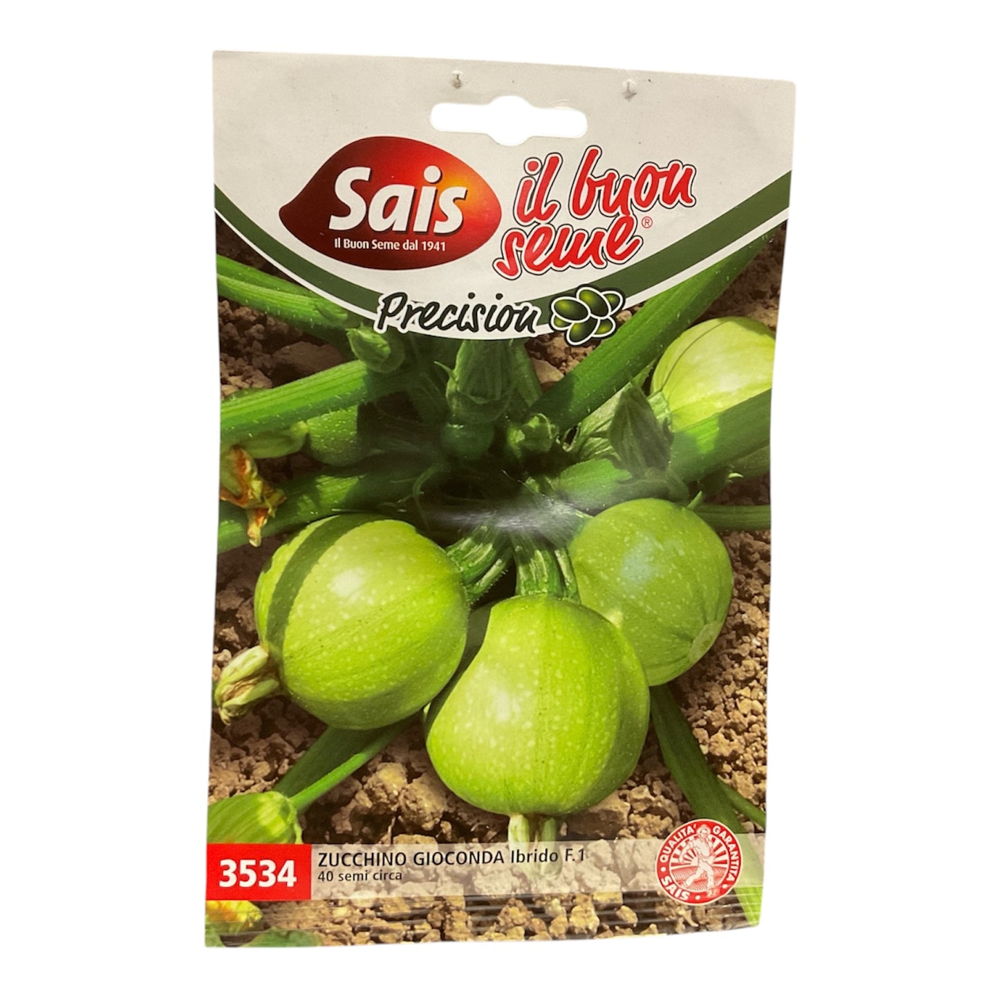 Zucchino Gioconda Ibrido F.1 40 Semi SAIS