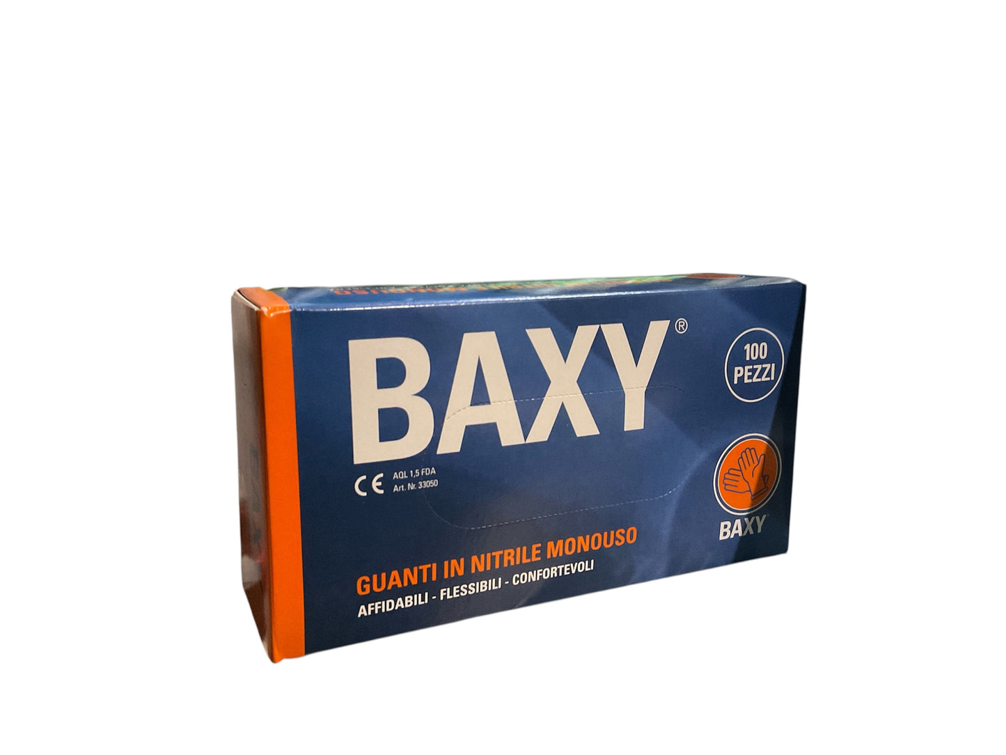 Guanti BAXY in Nitrile Monouso Box.100 pz.