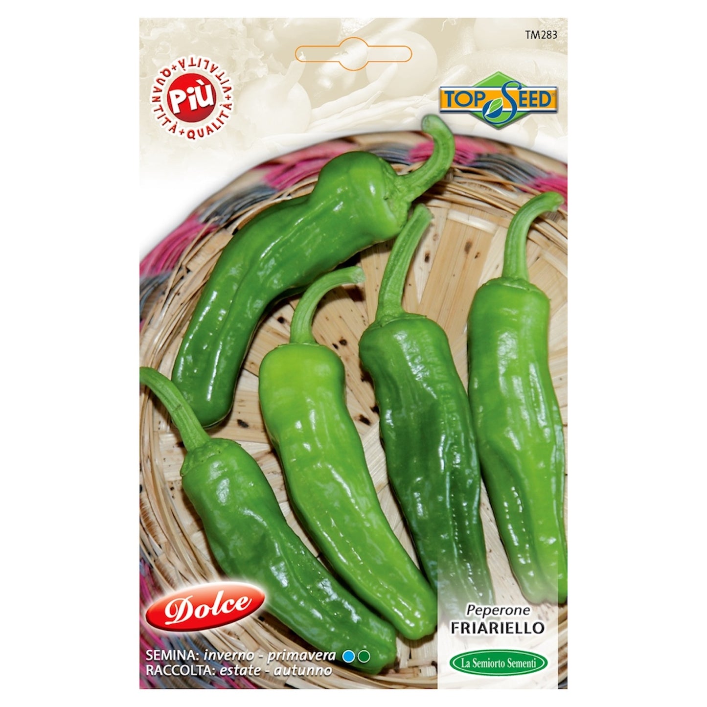 Peperone Friariello Sel. Nocera Semi La Semiorto Sementi