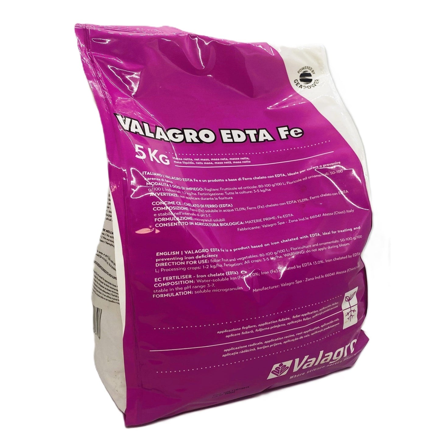 Valagro Edta Fe Kg 5 Ferro Chelato con EDTA Syngenta