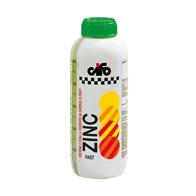 Zinc Fast Lt.1 Concime CE Previene e Cura le Fisiopatie da Carenza di Zinco Cifo
