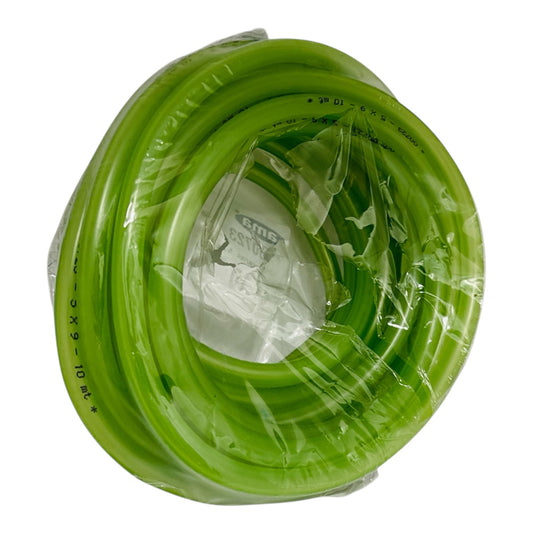 Tubo per Benzina d.5x9 in Gomma Verde Trasparente mt.10 Ama