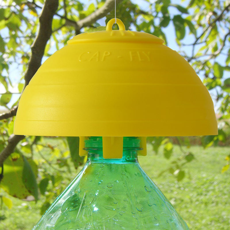 Cap-Fly Trap cf.5 Pz. Biotrappola Cromotropica Alimentare Vebi