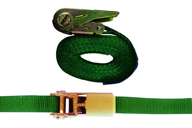 Cinghia Semplice Con Cricchetto 25 mm. 5 mt. Vigor