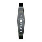 Disco Mulching per Erba A 2 Denti d.305 mm.3  mm.25,4 per Decespugliatore Ama