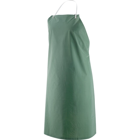 Grembiule In Pvc con Lacci al Collo e ai Fianchi Verde Neri Safety