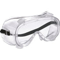 Occhiale a Mascherina in Plastica 102-3 con Fascia Elastica Neri Safety