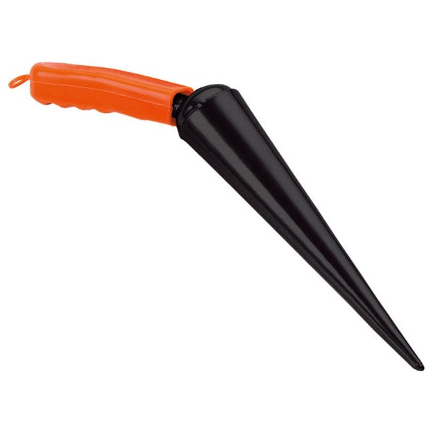 Piantatoio in Acciaio Manuale Foraterra per Messa a Dimora Semi Bulbi Piante Stocker