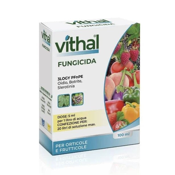 3Logy PFnPE ml 100 Fungicida Botrite Oidio Sclerotinia per Colture Orticole e Frutticole Vithal
