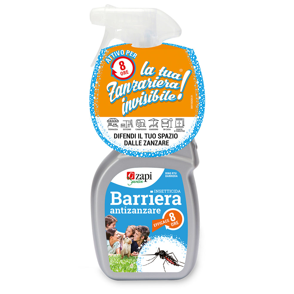 Insetticida Barriera Antizanzare ml 750 Spray Pronto Uso Zapi