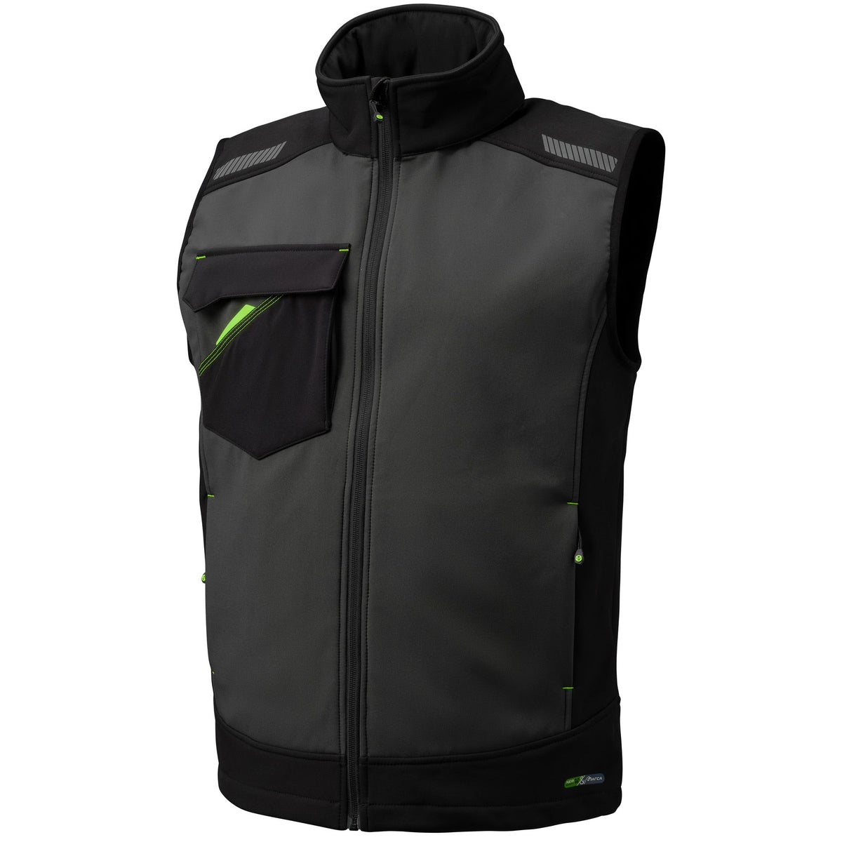 Gilet NICE STRETCH Softshell Invernale Grigio/Nero Neri Safety