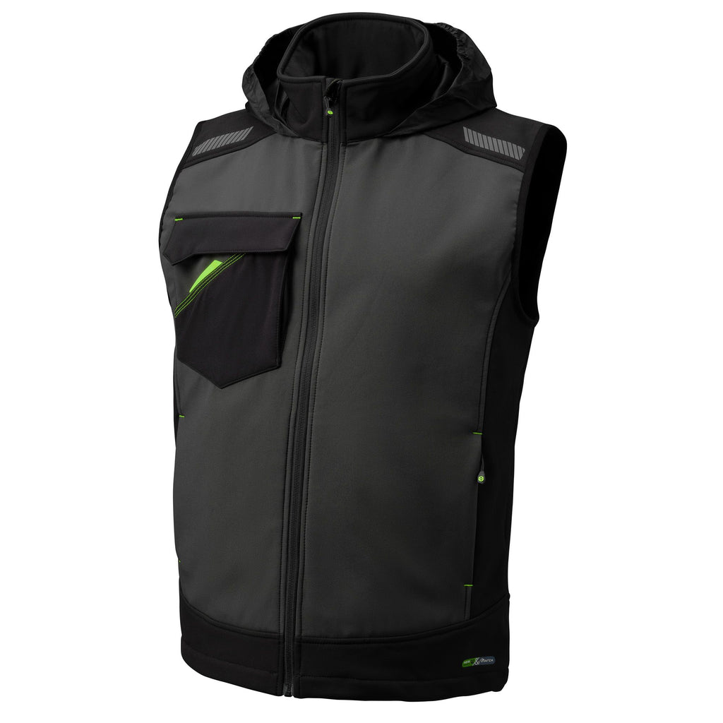 Gilet NICE STRETCH Softshell Invernale Grigio/Nero Neri Safety