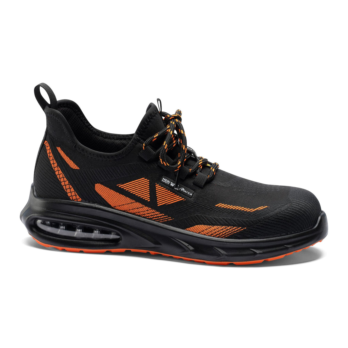 Scarpa RUSH-999 S3L FO SR Protettiva Bassa Tipo Sportivo Neri Safety