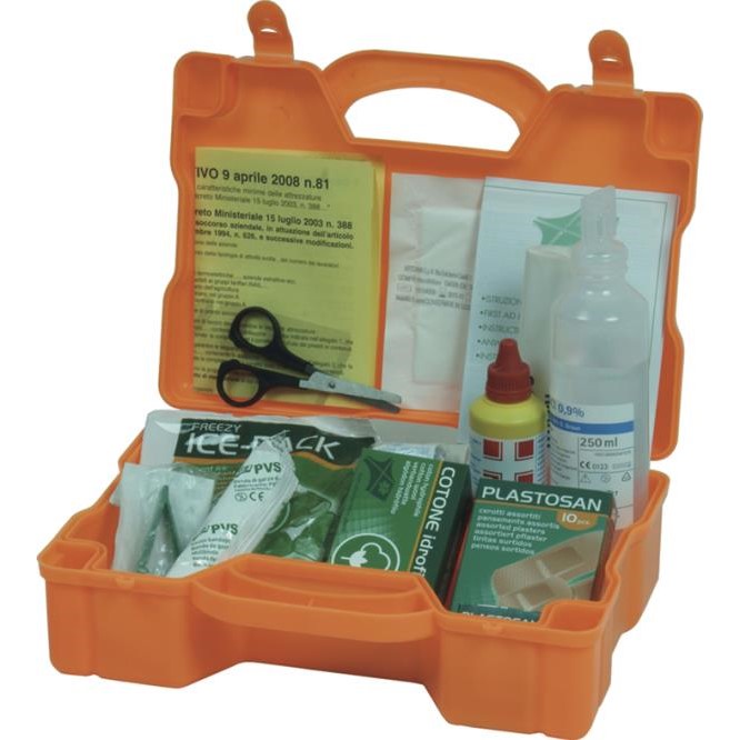 Valigetta Pronto Soccorso Medic 3 Completa di Materiale Sanitario PVS