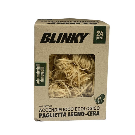 Accendifuoco Paglietta Ecologico Inodore Blinky