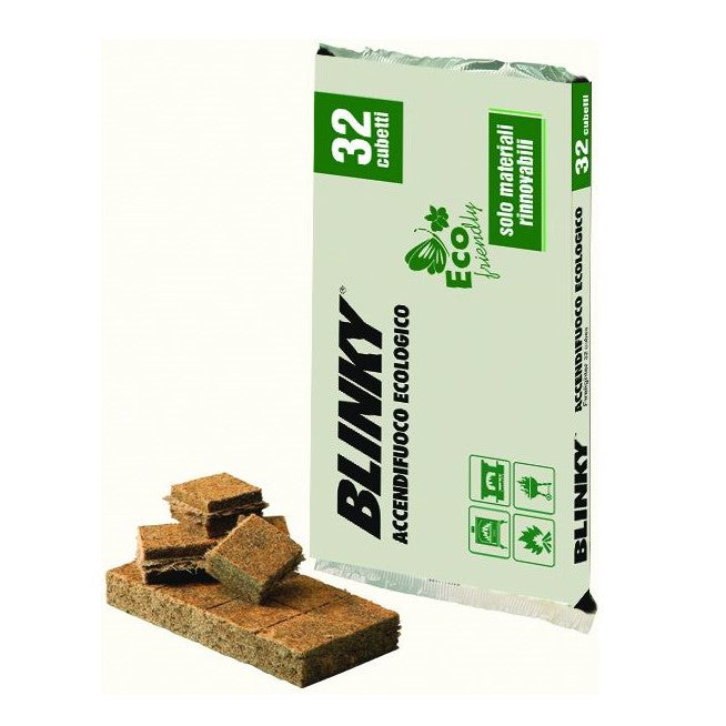 Accendifuoco Ecologico cf.32 Cubetti Blinky