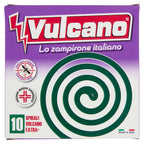 Spirali Vulcano Extra + Zampironi Contro Zanzare cf 10 Spirali Vulcano
