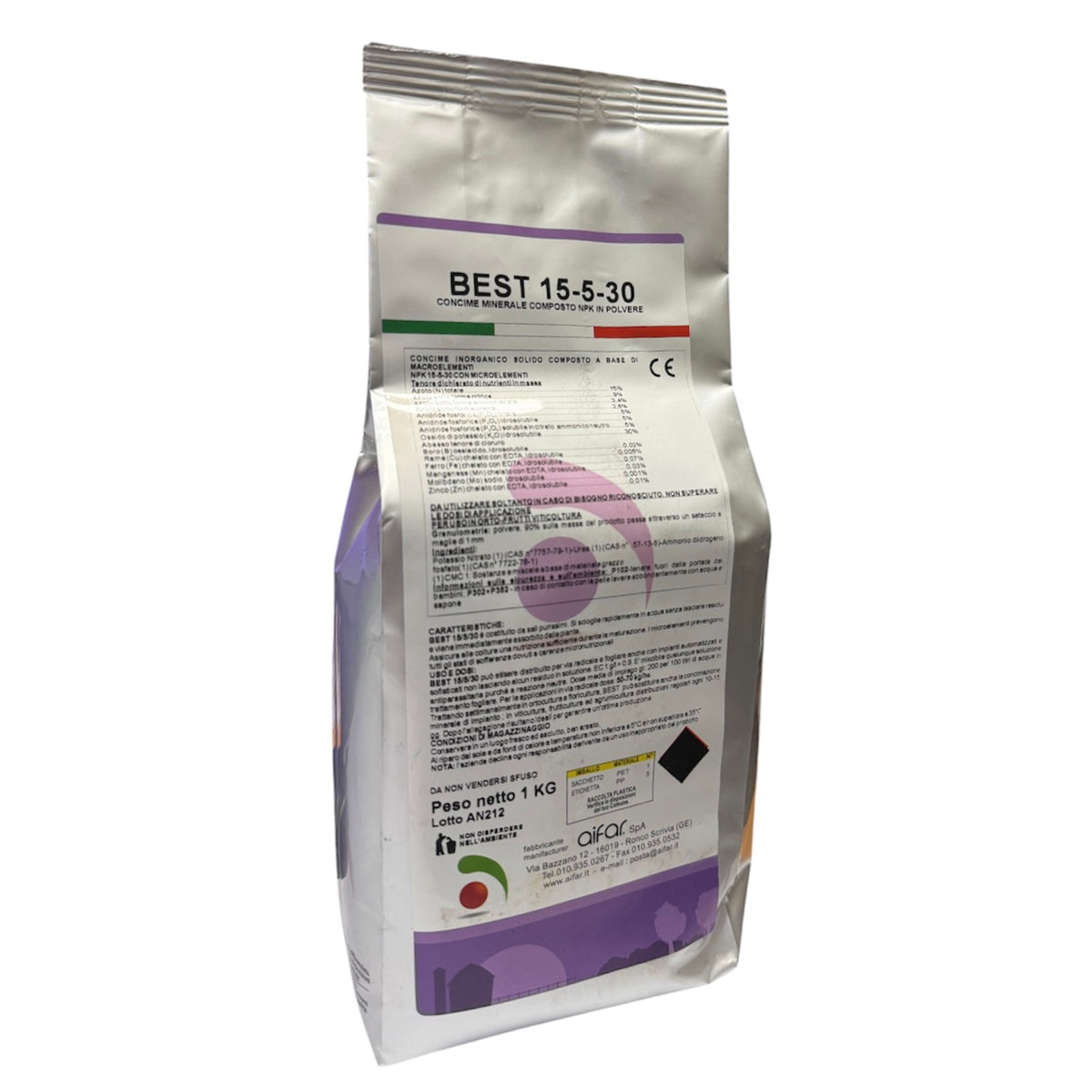 Best 15-5-30 Kg 1 Concime Minerale Composto NPK Aifar