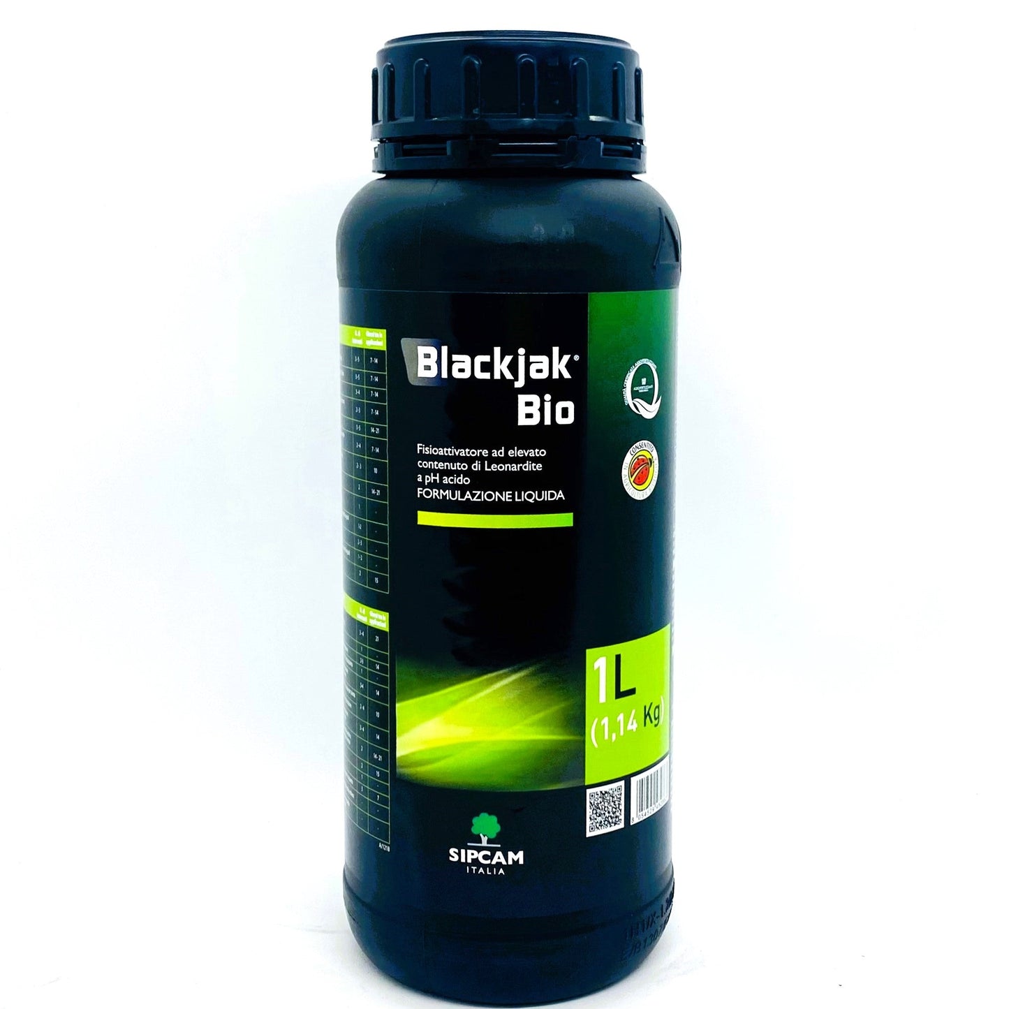 Blackjak Bio Stimolante Biologico Lt.1 Fisioattivatore ad Elevato Contenuto di Leonardite Sipcam