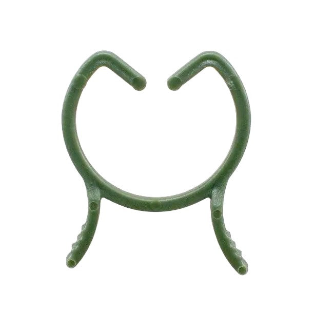 Clip Verde Per Tutore mm.25 Fissa le Piante al suo Supporto Arca