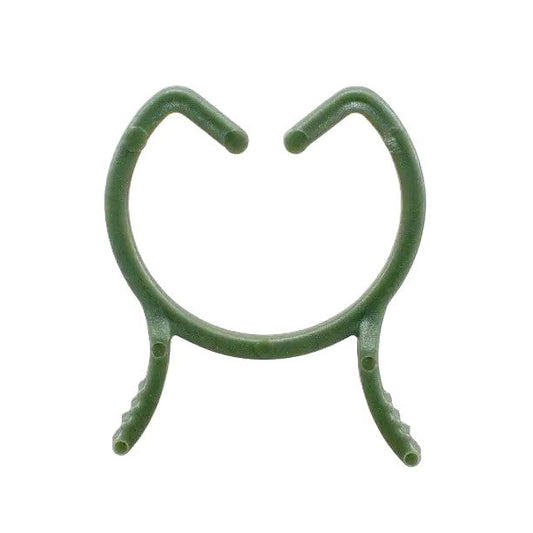 Clip Verde Per Tutore mm.25 Fissa le Piante al suo Supporto Arca