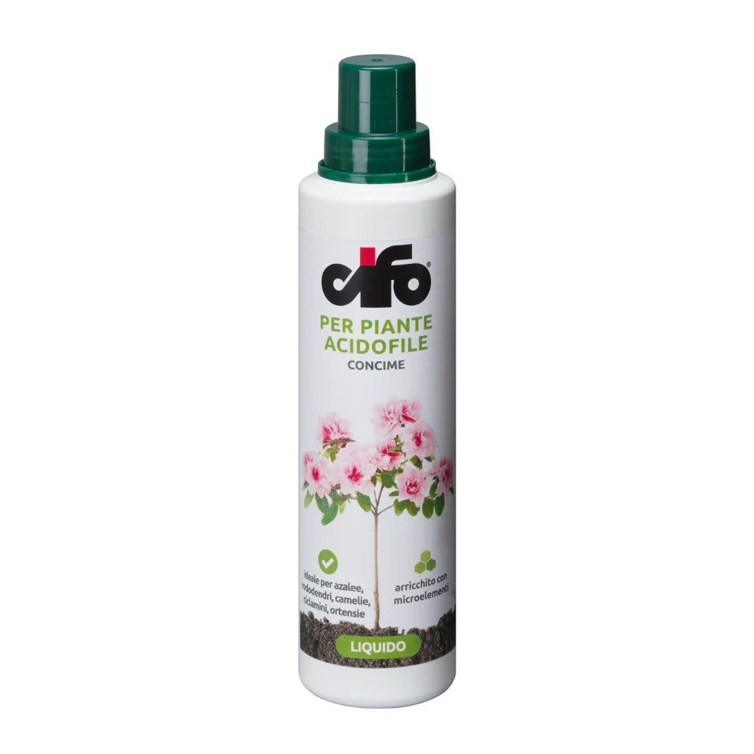 Concime Liquido Acidofile Lt 1 NPK 6-5-8 Mantiene il Corretto Livello Acidità del Terreno Cifo