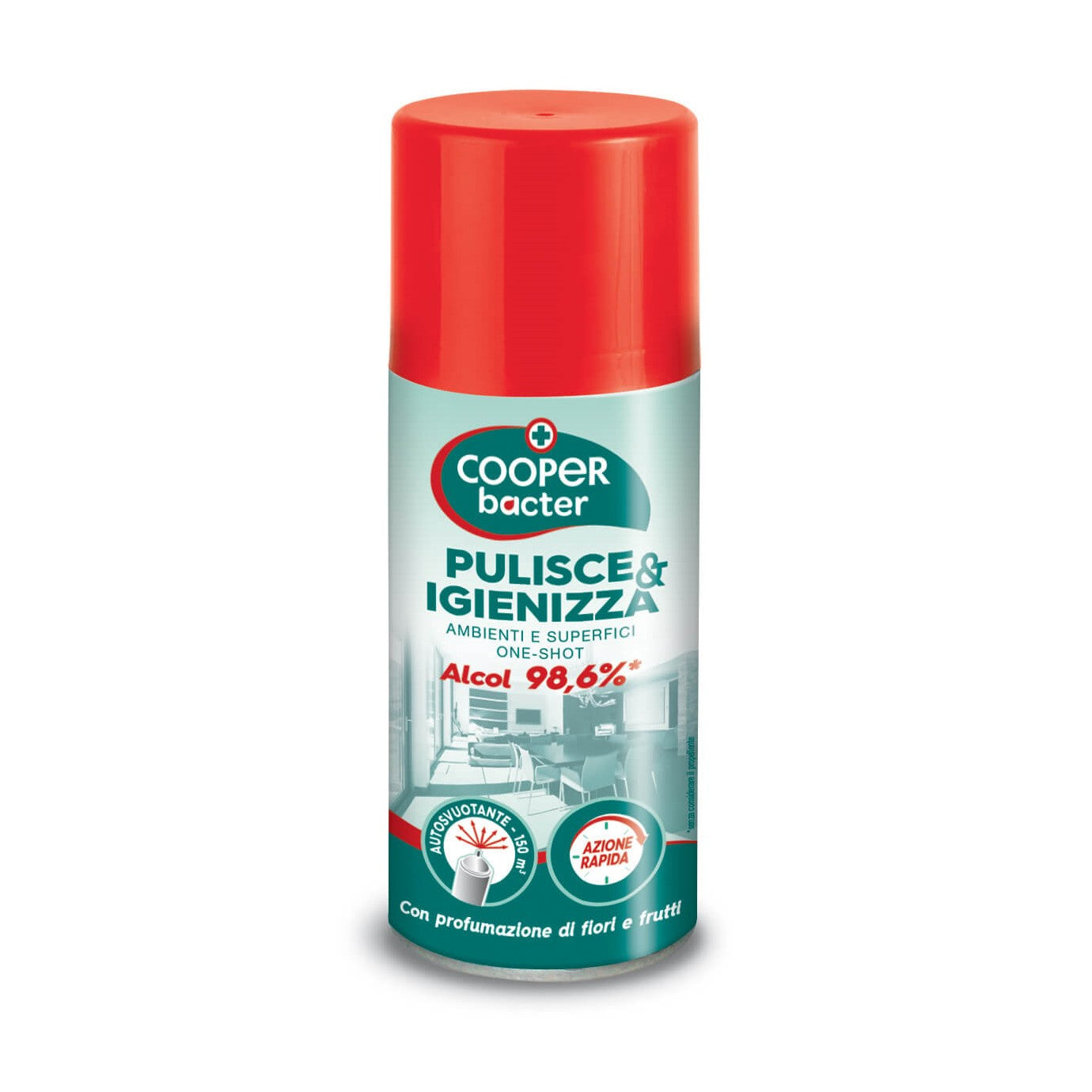 Cooper Bacter Igienizzante Ambienti Autosvuotante ml.150 Pulisce e Igienizza Copyr