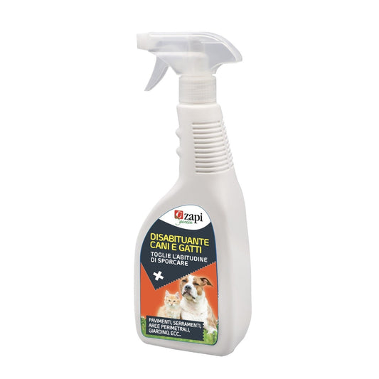 Disabituante Cani e Gatti ml 750 Toglie L'Abitudine di Sporcare Zapi Garden
