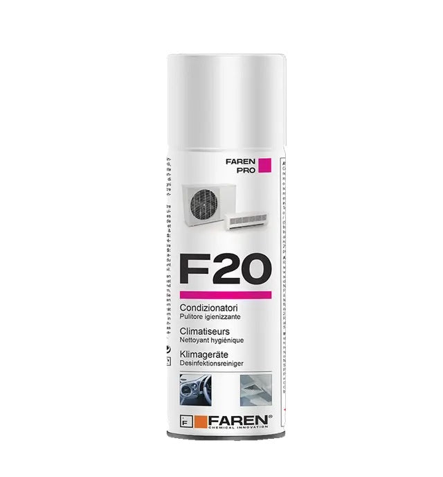 F20 Igienizzante Pulitore per Climatizzatori Spray ml.400 Faren