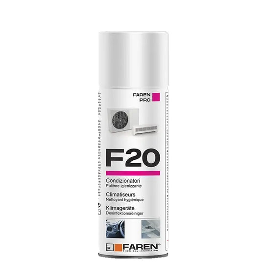 F20 Igienizzante Pulitore per Climatizzatori Spray ml.400 Faren