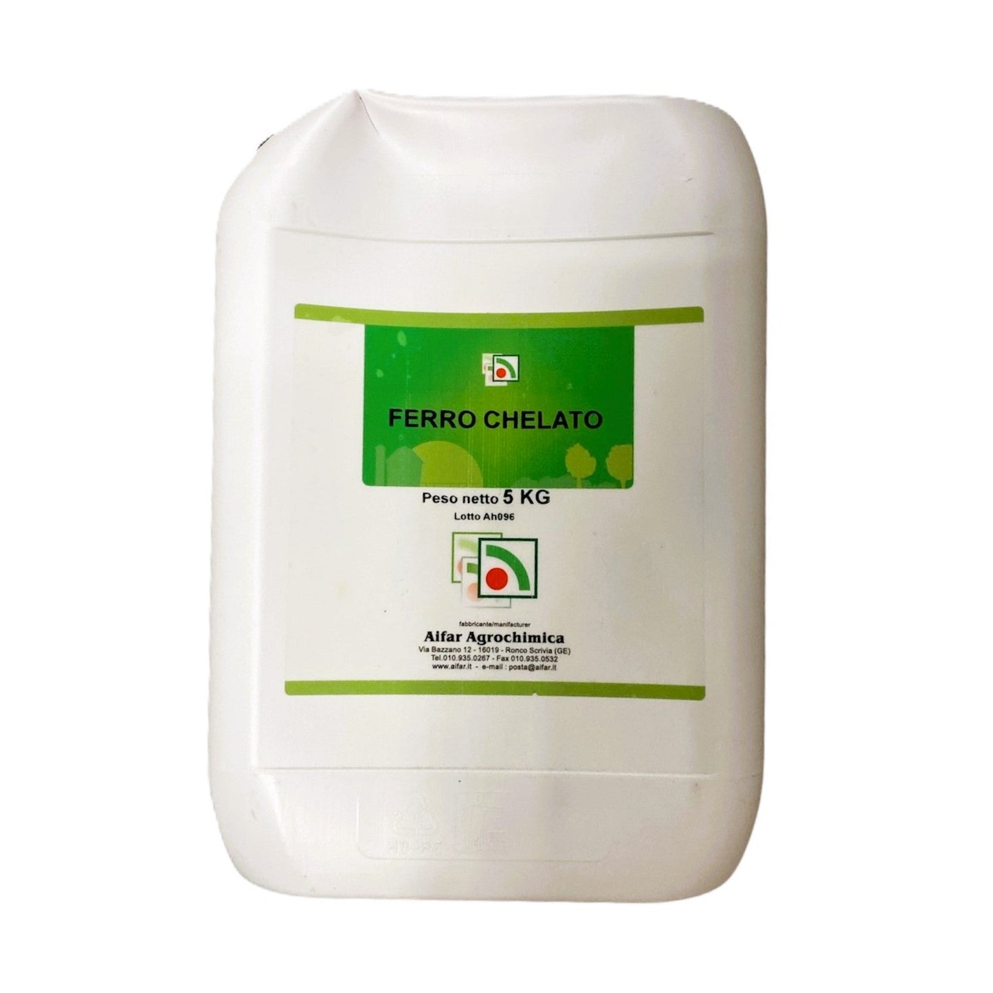 Ferro Chelato Kg.5 Soluzione a Base di Ferro Chelato con EDTA Aifar