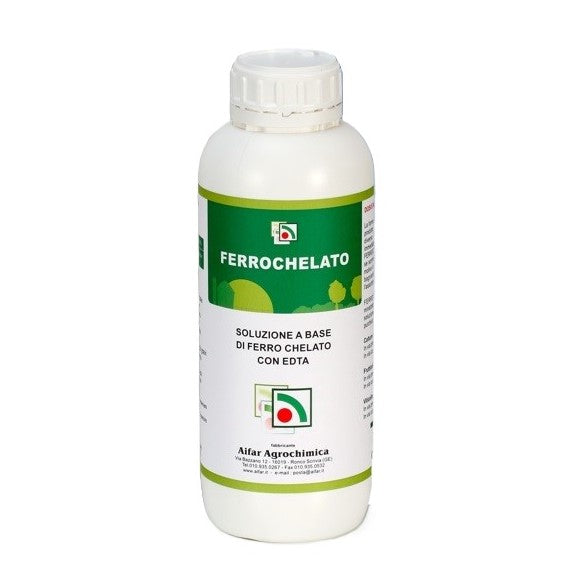 Ferro Chelato Kg.1 Soluzione di Concime a Base di Ferro (Fe) EDTA Aifar