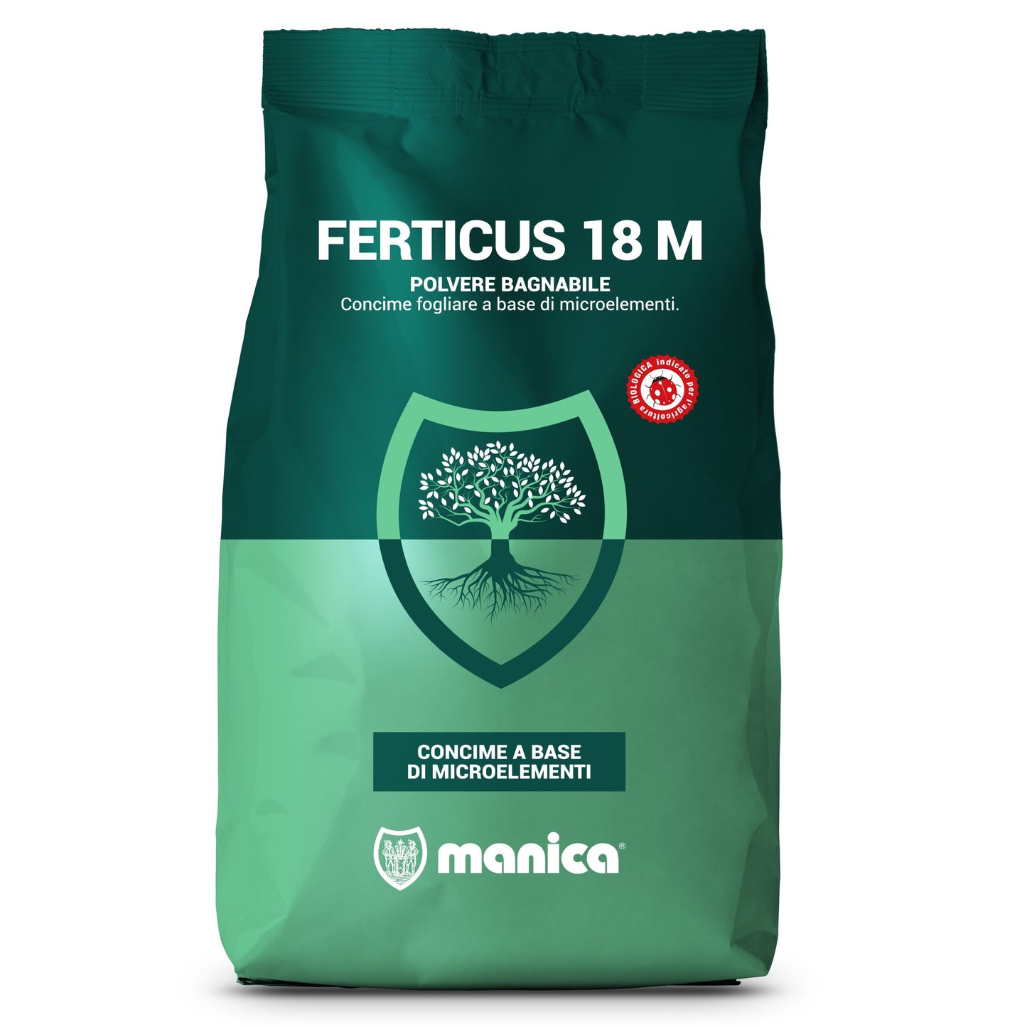 Ferticus 18 M Kg 1 Concime Fogliare in Polvere Bagnabile Manica