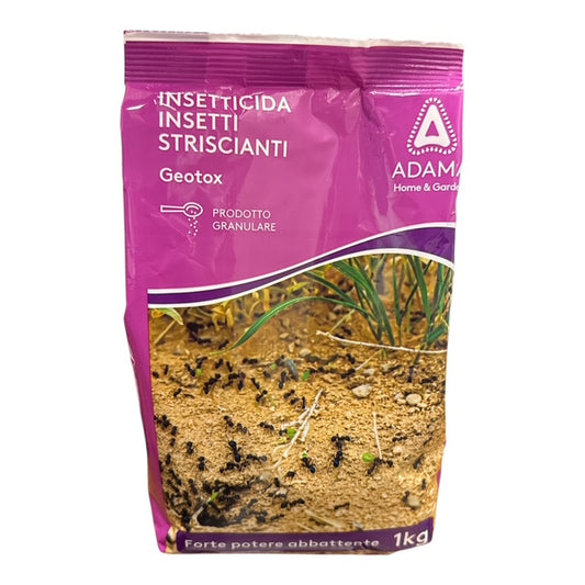 Geotox Insetticida Insetti Striscianti Kg.1  Forte Potere Abbattente Adama