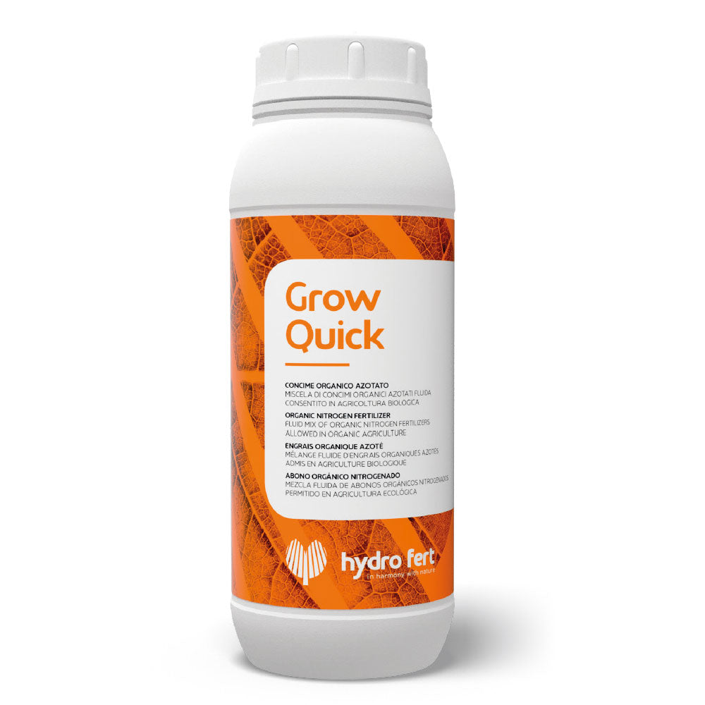 Grow Quick Lt 1 Concime Organico Azotato Liquido Hydro Fert